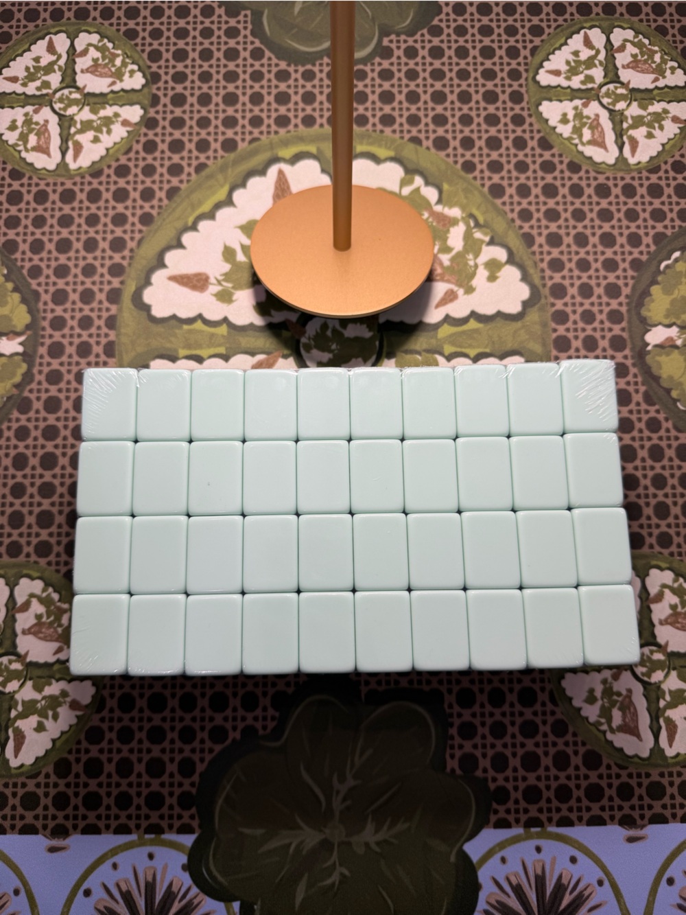Seafoam Green, Navy, and Light Blue Mahjong Tiles - Picture 3 of 8
